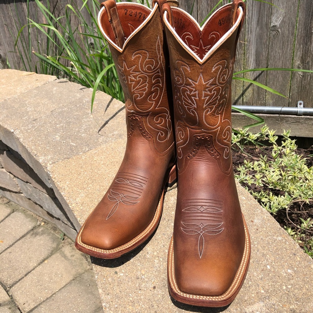 Rios of mercedes rust crazy horse cowboy boots